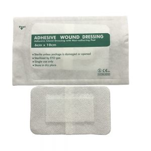 Wholesale Sterile Non Woven Medical Adhesive Wound Dressing For Wound Care